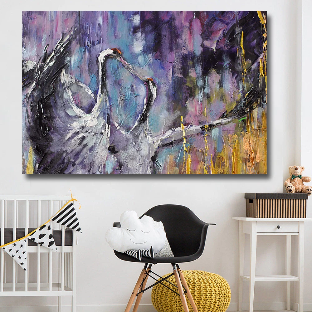 Canvas Painting Two Birds Kiss Landscape Oil Painting on Canvas wall Pictures for Living Room Decor no Framed
Canvas Painting Two Birds Kiss Landscape Oil Painting on Canvas wall Pictures for Living Room Decor no Framed