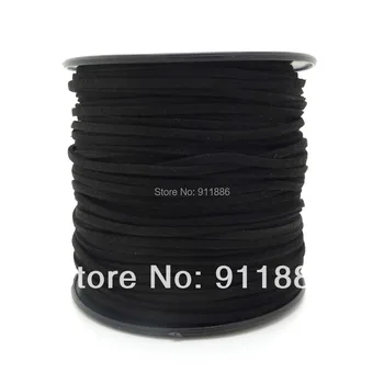 Wholesale 3mm x 1.5mm Black Color Faux Suede Cord Leather Lace Finding For Jewelry Making,42 Colour To Choose,Free Shipping
Wholesale 3mm x 1.5mm Black Color Faux Suede Cord Leather Lace Finding For Jewelry Making,42 Colour To Choose,Free Shipping
