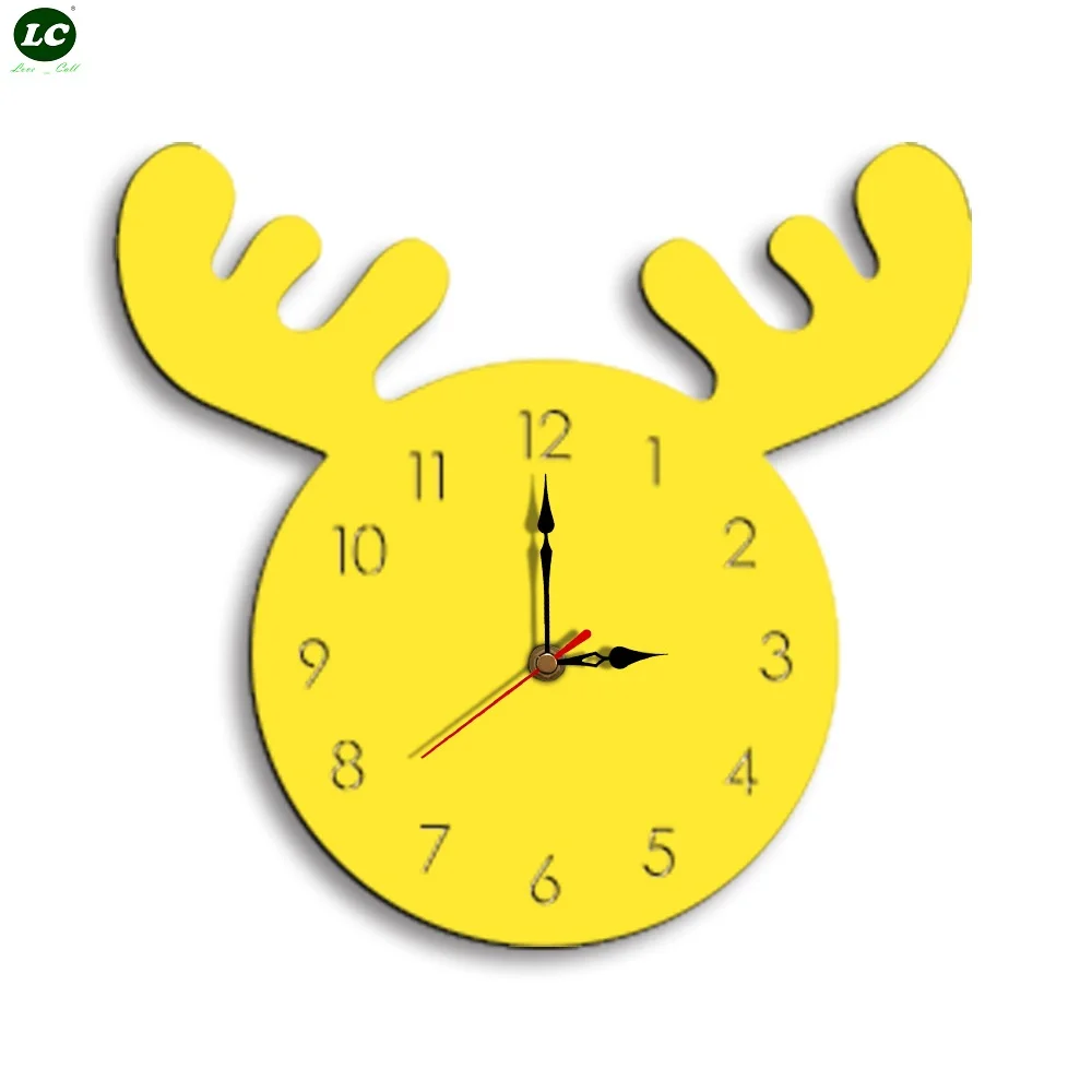 Children Cartoon Wall Clock Funny Antler Modern Wall Clock Farmhouse Decor Digital Wall Clock
Children Cartoon Wall Clock Funny Antler Modern Wall Clock Farmhouse Decor Digital Wall Clock