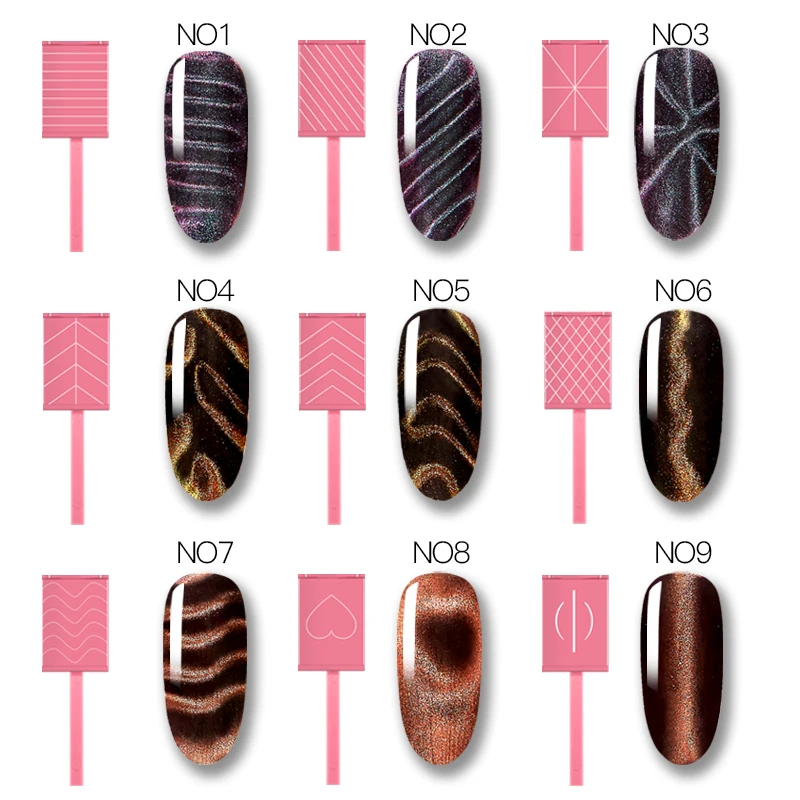 Mtssii Cat Eye Magnet Stick Set Mixed Shape Strong Magic Effect Magnet Stick Manicure Tools Nail Art Tool for Cat Eye Nail Gel
Mtssii Cat Eye Magnet Stick Set Mixed Shape Strong Magic Effect Magnet Stick Manicure Tools Nail Art Tool for Cat Eye Nail Gel