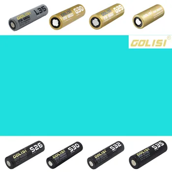 4 pcs of all model GOLISI rechargeable 3.7V Lithium IMR battery 18650 26650 20700 21700 for E-CIG flashlight headlamp tool
4 pcs of all model GOLISI rechargeable 3.7V Lithium IMR battery 18650 26650 20700 21700 for E-CIG flashlight headlamp tool