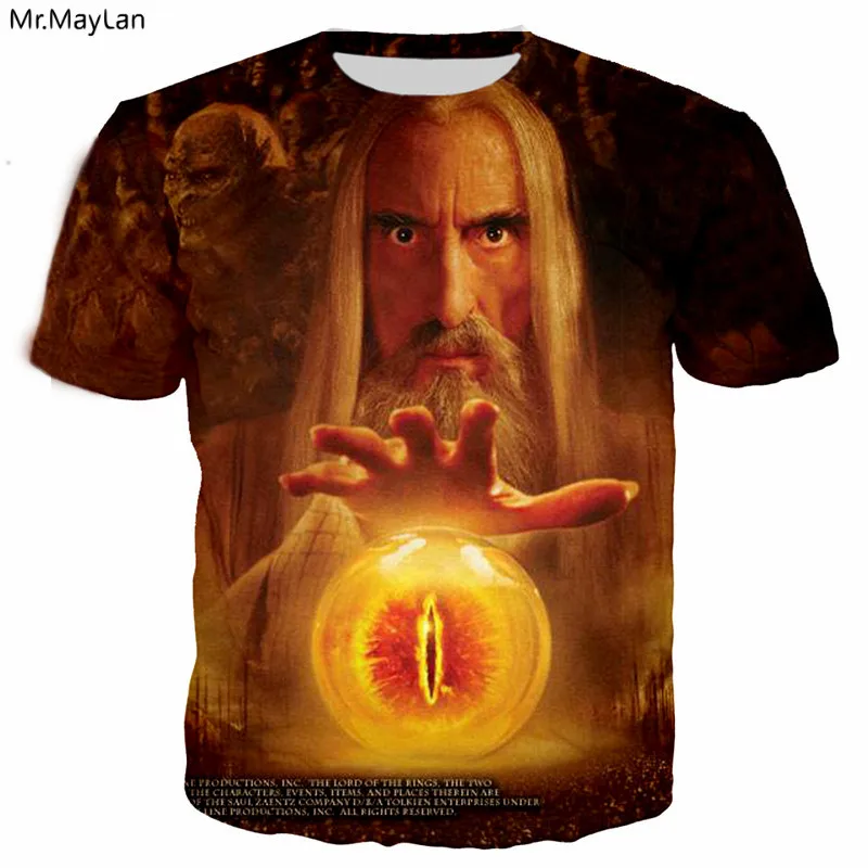 Gandalf Eye of Sauron 3D Print Vintage Mans Hipster T-Shirt Men Women The Lord of the Rings tee tshirt Men t shirts Fashion Tops
Gandalf Eye of Sauron 3D Print Vintage Mans Hipster T-Shirt Men Women The Lord of the Rings tee tshirt Men t shirts Fashion Tops