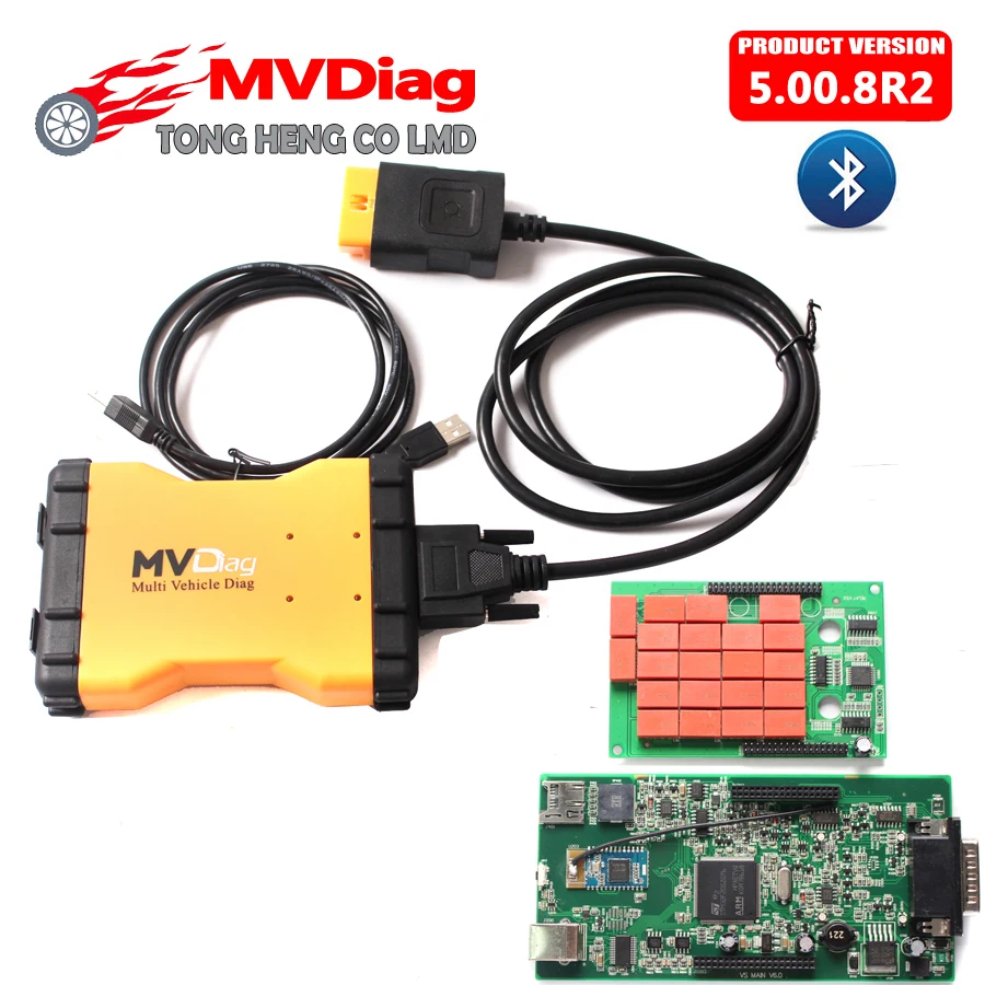 Green Chip MVD Bluetooth / No Bluetooth MVDiag Diagnostic Tool as TCS CDP Multidiag pro New VCI Multi Vehicle WOW SW 5.00.8 R2
Green Chip MVD Bluetooth / No Bluetooth MVDiag Diagnostic Tool as TCS CDP Multidiag pro New VCI Multi Vehicle WOW SW 5.00.8 R2