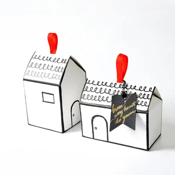 50pcs/lot Small/Large Wedding Birthday Guests Event party black white Candy box baby shower Party cake box Supplies Wholesale
50pcs/lot Small/Large Wedding Birthday Guests Event party black white Candy box baby shower Party cake box Supplies Wholesale
