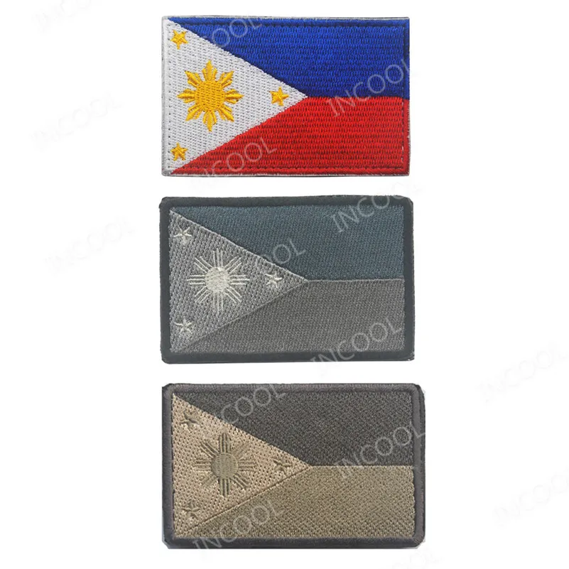 Philippine Flag Embroidery Patch Philippinese Tactical Military Morale Patches Emblem Appliques Embroidered Badges Drop Shipping
Philippine Flag Embroidery Patch Philippinese Tactical Military Morale Patches Emblem Appliques Embroidered Badges Drop Shipping