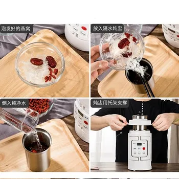 220V Portable Electric Kettle 0.7L Multifunctional Electric Cooking Stewing Machine High Quality Mini Electric Cooker With Timer
220V Portable Electric Kettle 0.7L Multifunctional Electric Cooking Stewing Machine High Quality Mini Electric Cooker With Timer