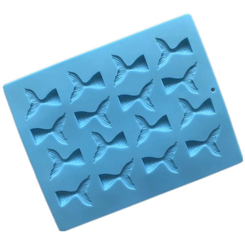 Silicone Mini Mermaid Tail Mold Fondant Cake Molds Cupcake Kitchen Baking Tools Gum Paste Chocolate Clay Candy Moulds h533
Silicone Mini Mermaid Tail Mold Fondant Cake Molds Cupcake Kitchen Baking Tools Gum Paste Chocolate Clay Candy Moulds h533