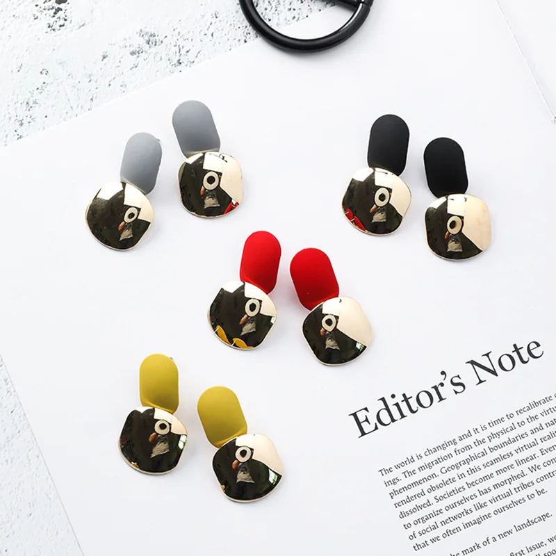 New 2018 Fashion Norecorm Contrast Color Geometric Small Stud Earrings For Women 2018 Modern Gold Studs
New 2018 Fashion Norecorm Contrast Color Geometric Small Stud Earrings For Women 2018 Modern Gold Studs
