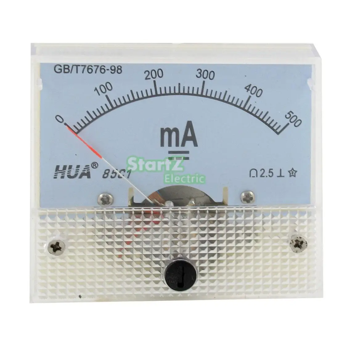 Analog Amp Panel Meter Current Ammeter DC 0-100mA 100mA