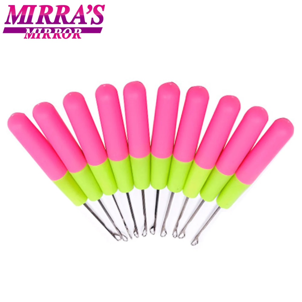 Mirra’s Mirror 10pcs Dreadlocks Wig Making Tools Pink & Lemon Color Needle Threader Crochet Hooks For Jumbo Braiding Hair
Mirra’s Mirror 10pcs Dreadlocks Wig Making Tools Pink & Lemon Color Needle Threader Crochet Hooks For Jumbo Braiding Hair