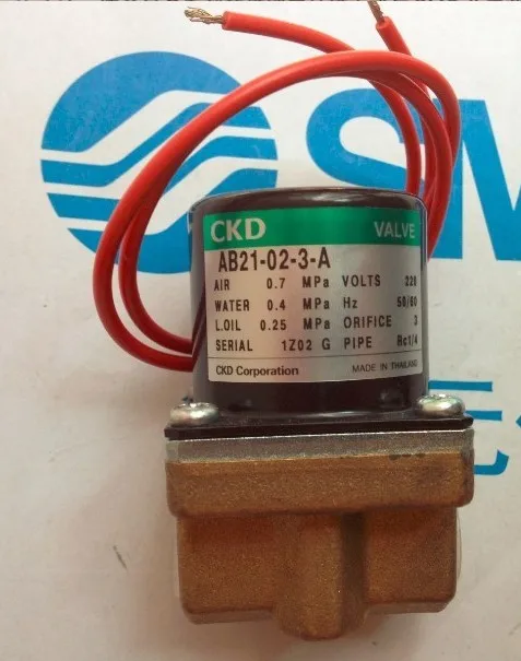 solenoid valve AB21-02-3-A-AC220V Direct acting 2 port solenoid valve (general purpose valve)