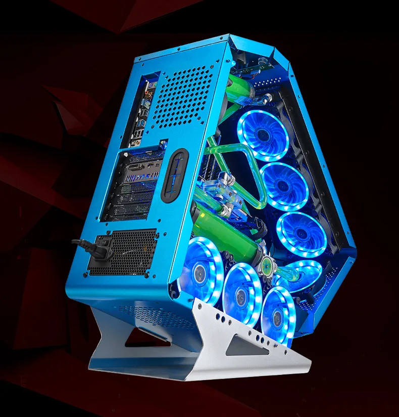 Настольный компьютер ПК с intel core i7 4770k 3 5 ГГц алюминиевый чехол водяным