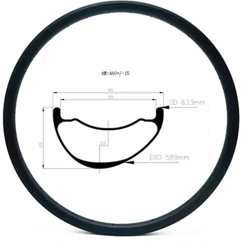 Graphene 29er carbon mtb rims disc tubeless hookless 45x25mm asymmetry carbon rim mtb disc bicycle rims AM 460g
Graphene 29er carbon mtb rims disc tubeless hookless 45x25mm asymmetry carbon rim mtb disc bicycle rims AM 460g