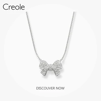 Link Chain Necklace Bow Knot,2019 Summer New 925 Sterling Silver Chic, Dainty and an Evergreen Classic Gift For Women
Link Chain Necklace Bow Knot,2019 Summer New 925 Sterling Silver Chic, Dainty and an Evergreen Classic Gift For Women