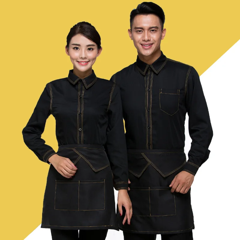 Hotel Uniform Women Restaurant Waiter Uniform Western Restaurant Waitress Uniform Catering Kitchen Overalls Coffee Shop Outfit 9
Hotel Uniform Women Restaurant Waiter Uniform Western Restaurant Waitress Uniform Catering Kitchen Overalls Coffee Shop Outfit 9