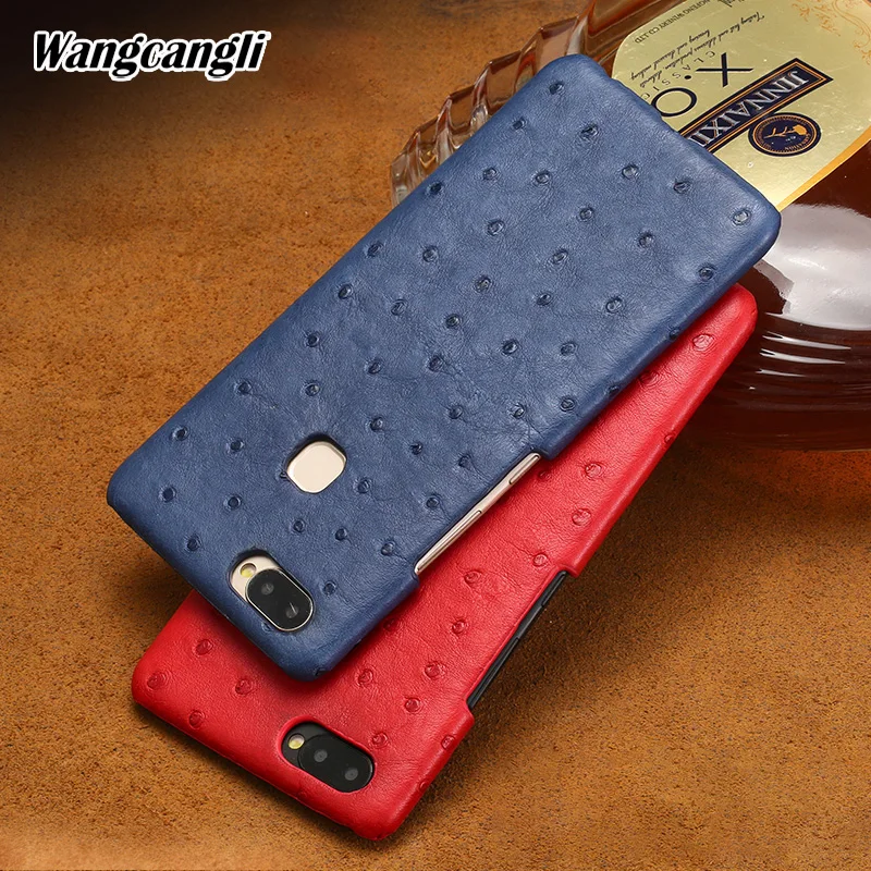 Wangcangli Genuine Leather half-pack mobile phone case for VIVO v6 case ostrich skin phone case phone protection case
Wangcangli Genuine Leather half-pack mobile phone case for VIVO v6 case ostrich skin phone case phone protection case