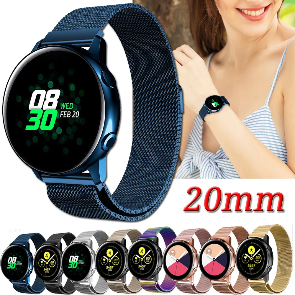 Magnetic Milanese Loop Wrist Strap Watchband Band For Samsung Galaxy Watch Active 42mm Stainless Steel Bracelet Watchband
Magnetic Milanese Loop Wrist Strap Watchband Band For Samsung Galaxy Watch Active 42mm Stainless Steel Bracelet Watchband
