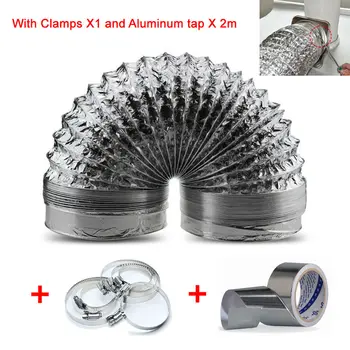 200mm x1.5m length exhaust fan soft tube, 8 inch aluminum tube, 1.5m length ventilation hose
200mm x1.5m length exhaust fan soft tube, 8 inch aluminum tube, 1.5m length ventilation hose