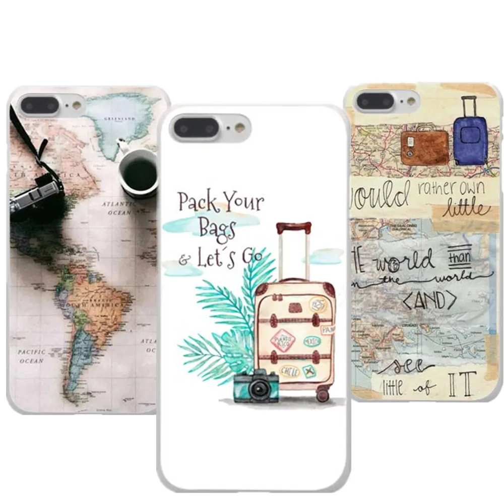 World Map Travel Plans Clear Hard plastic Phone Cases For iPhone 5 5S SE 6 6S Plus 7 7Plus X 10 8 8Plus Cover
World Map Travel Plans Clear Hard plastic Phone Cases For iPhone 5 5S SE 6 6S Plus 7 7Plus X 10 8 8Plus Cover