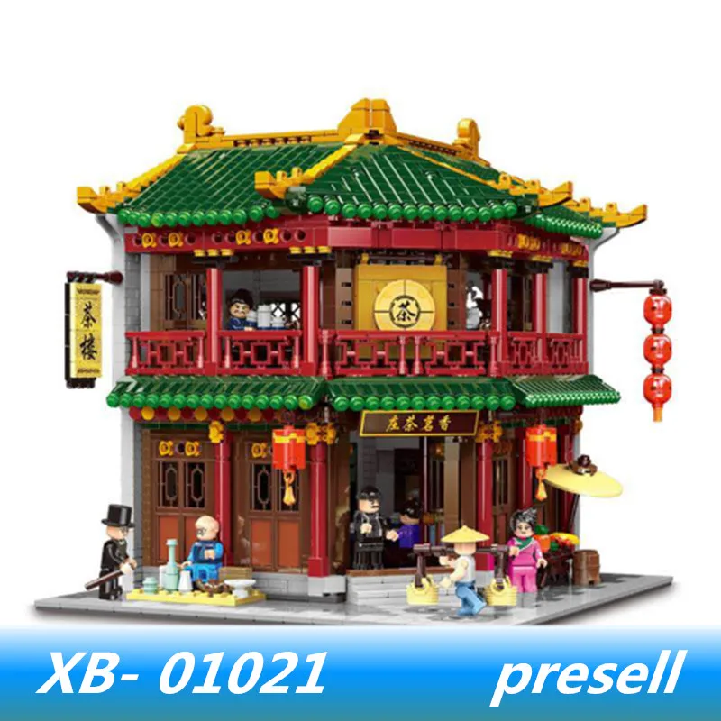 XINGBAO 01021 3033Pcs Chinese Building Series The Toon Tea House Set lepin Building Blocks Brick Kid Toy Birthday Christmas Gift
XINGBAO 01021 3033Pcs Chinese Building Series The Toon Tea House Set lepin Building Blocks Brick Kid Toy Birthday Christmas Gift