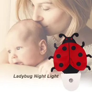 Kids Night Light LED Ladybug PIR Motion Sensor Light Night Lamp AC220V US Plug Energy Saving Lamp for Home Decoration Bedroom
Kids Night Light LED Ladybug PIR Motion Sensor Light Night Lamp AC220V US Plug Energy Saving Lamp for Home Decoration Bedroom