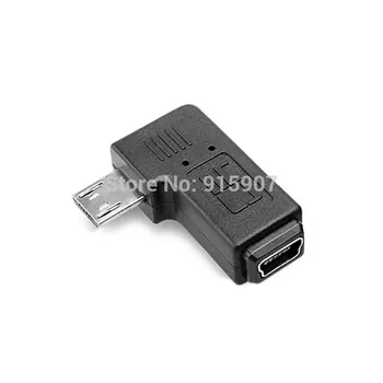 10pcs/lot CY Cablecc 9mm Long Connector 90 Degree Left Angled Micro USB 2.0 5Pin Male to Mini USB Female Extension Adapter
10pcs/lot CY Cablecc 9mm Long Connector 90 Degree Left Angled Micro USB 2.0 5Pin Male to Mini USB Female Extension Adapter