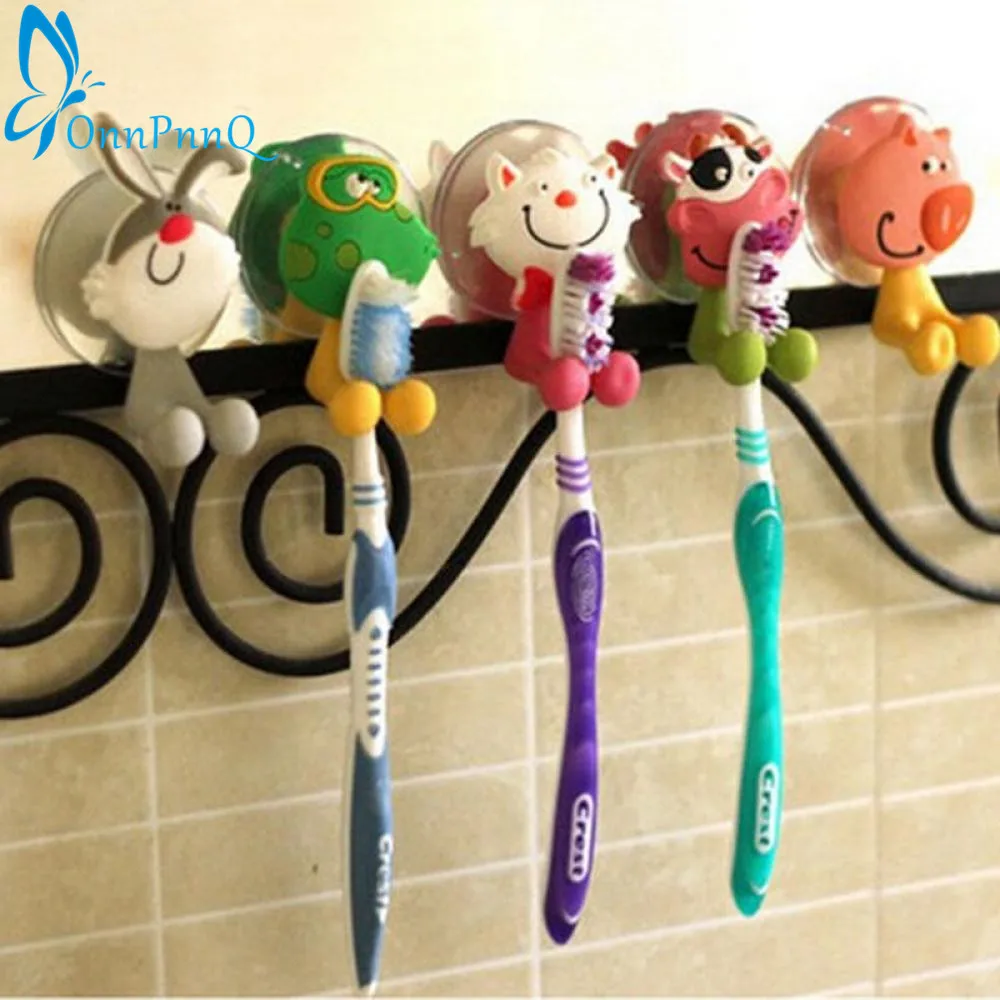 Animal Cute Cartoon Suction Cup Toothbrush Holder Bathroom Accessories Set Wall Suction Holder Tool
Animal Cute Cartoon Suction Cup Toothbrush Holder Bathroom Accessories Set Wall Suction Holder Tool