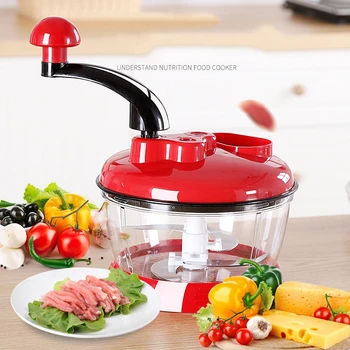 Multi-Function Manual Food Processor Meat Grinder Vegetable Chopper Shredder Cutter Egg Blender High-capacity Kitchen Gadget
Multi-Function Manual Food Processor Meat Grinder Vegetable Chopper Shredder Cutter Egg Blender High-capacity Kitchen Gadget