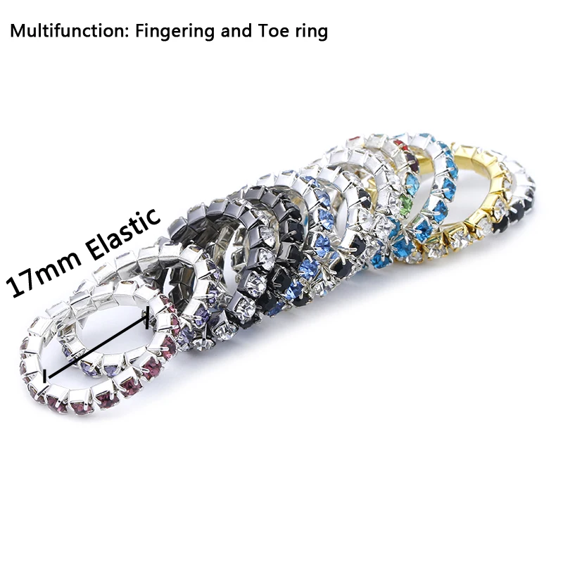 Fashion Foot Rings for Women Row Crystal Rhinestone Adjustable Stretch Foot Toe Rings Gold Silver Color Wholesale 5Pcs/lot
Fashion Foot Rings for Women Row Crystal Rhinestone Adjustable Stretch Foot Toe Rings Gold Silver Color Wholesale 5Pcs/lot