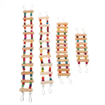 Wood Parrot Drawbridge Bird Ladder Climb Cableway Hamster Toys Birdcage Bridge Pet Training with 4 Hooks Drop Shipping
Wood Parrot Drawbridge Bird Ladder Climb Cableway Hamster Toys Birdcage Bridge Pet Training with 4 Hooks Drop Shipping