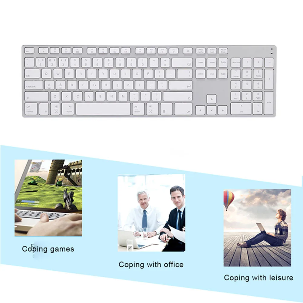 2019 Hot Aluminum Alloy Wireless Bluetooth 3.0 Keyboard for Tablet Laptop Phone Support iOS Windows System For DOY
2019 Hot Aluminum Alloy Wireless Bluetooth 3.0 Keyboard for Tablet Laptop Phone Support iOS Windows System For DOY