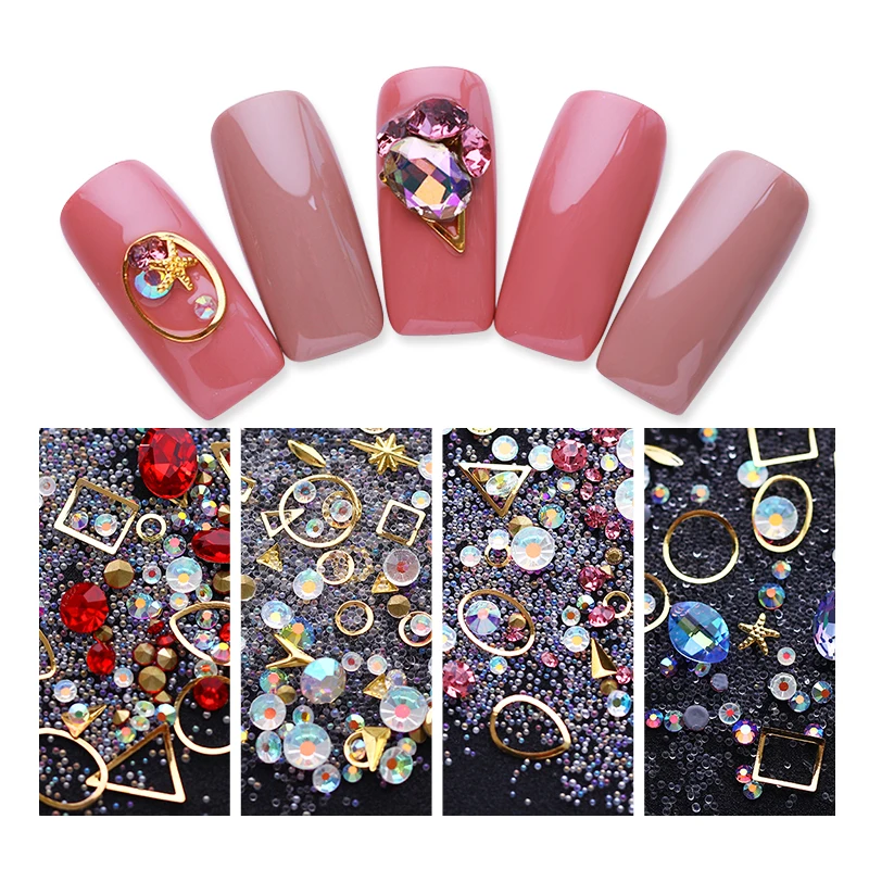 1 Box 3.5g Colorful Sharp Bottom Shining Rhinestone 3D Nail Decoration Multi-size Manicure Nail Art Decoration
1 Box 3.5g Colorful Sharp Bottom Shining Rhinestone 3D Nail Decoration Multi-size Manicure Nail Art Decoration