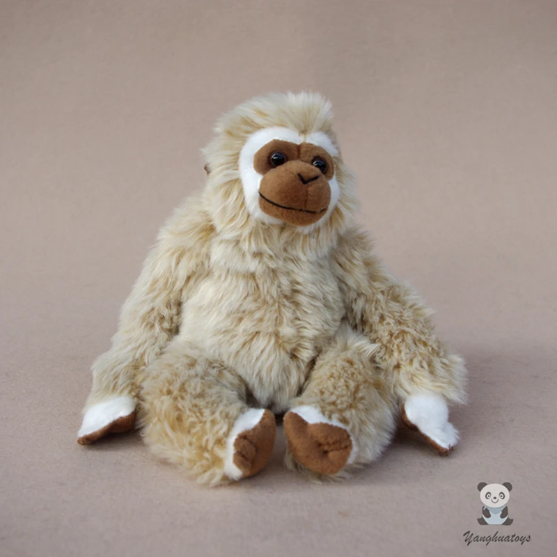Rare Animal Hylobates Lar Plush Toys Cute Real Life White Palm Gibbon Dolls Toy Birthday Gifts
Rare Animal Hylobates Lar Plush Toys Cute Real Life White Palm Gibbon Dolls Toy Birthday Gifts