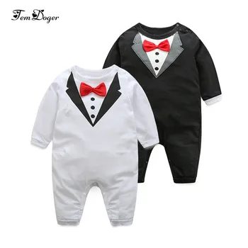Tem Doger Baby Rompers 2018 Newborn Baby Boy Clothing Gentleman Romper Long Sleeve Jumpsuit Cute Outfits Baby Boys Playsuit
Tem Doger Baby Rompers 2018 Newborn Baby Boy Clothing Gentleman Romper Long Sleeve Jumpsuit Cute Outfits Baby Boys Playsuit