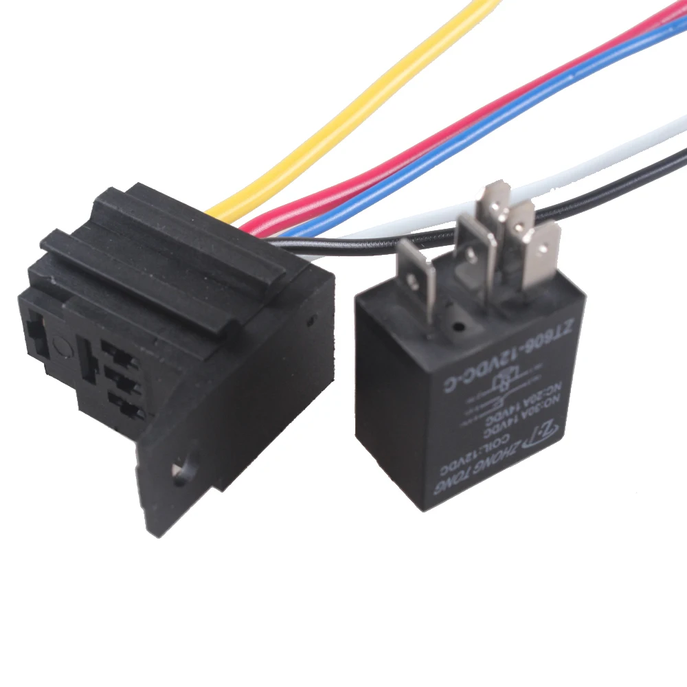 EE support 10 X Car 12V 20A/30A Relay & Socket For Electric Fuel Pump Horn Kit 5P 5 Wire With Socket Car Styling
EE support 10 X Car 12V 20A/30A Relay & Socket For Electric Fuel Pump Horn Kit 5P 5 Wire With Socket Car Styling