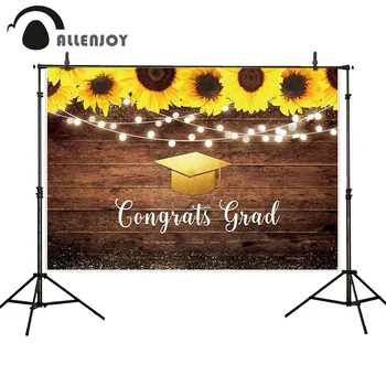 Allenjoy photographic bakground brown wood floor sunflower graduation cap photo backdrop photophone photography studio
Allenjoy photographic bakground brown wood floor sunflower graduation cap photo backdrop photophone photography studio