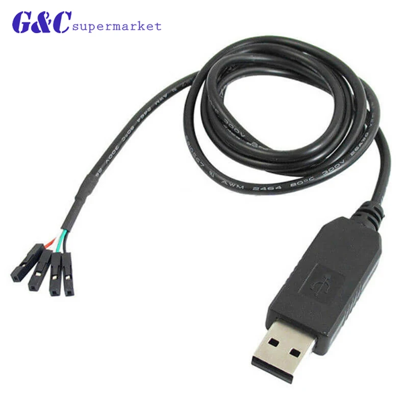 1pcs/lot PL2303 PL2303HX USB to UART TTL Cable module 4p 4 pin RS232 Converter in stock
1pcs/lot PL2303 PL2303HX USB to UART TTL Cable module 4p 4 pin RS232 Converter in stock