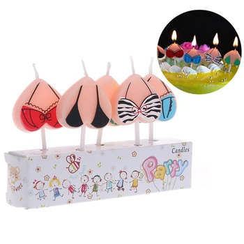 5Pcs Cartoon Kid's Birthday Cake Topper Cartoon Bikini Candles Birthday Party Christmas Decoration Creative Birthday Candles
5Pcs Cartoon Kid's Birthday Cake Topper Cartoon Bikini Candles Birthday Party Christmas Decoration Creative Birthday Candles