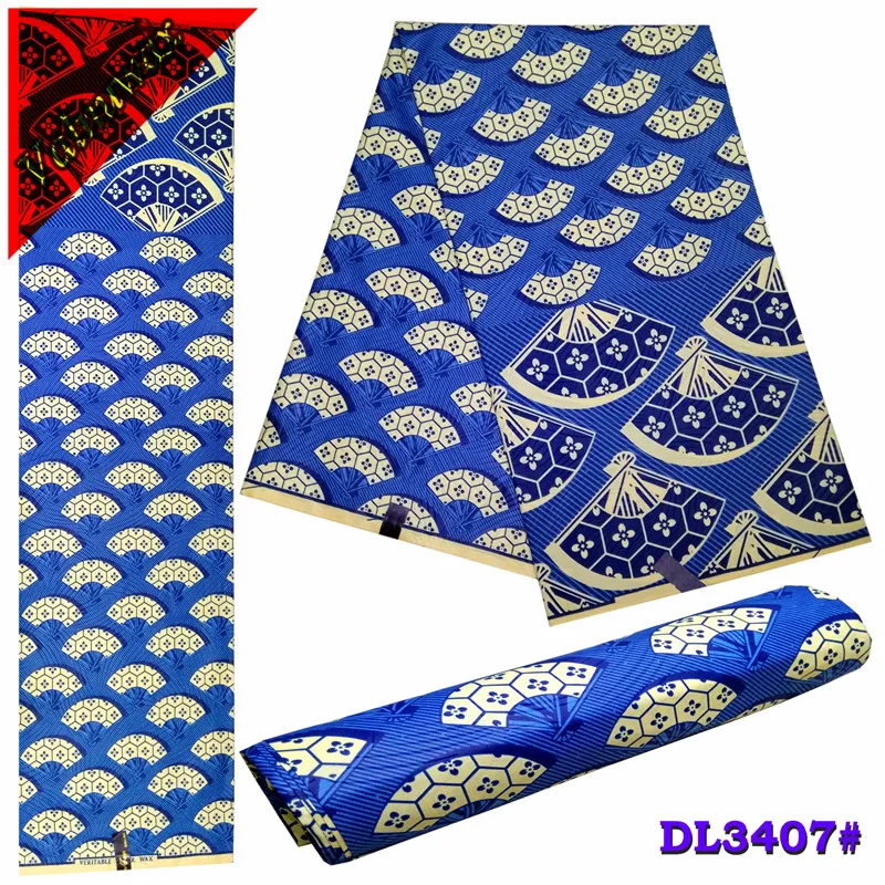 Ankara style African blue color wax block prints fabric real wax prints fabric polyester for sewing wedding gift QD-DL3407#
Ankara style African blue color wax block prints fabric real wax prints fabric polyester for sewing wedding gift QD-DL3407#