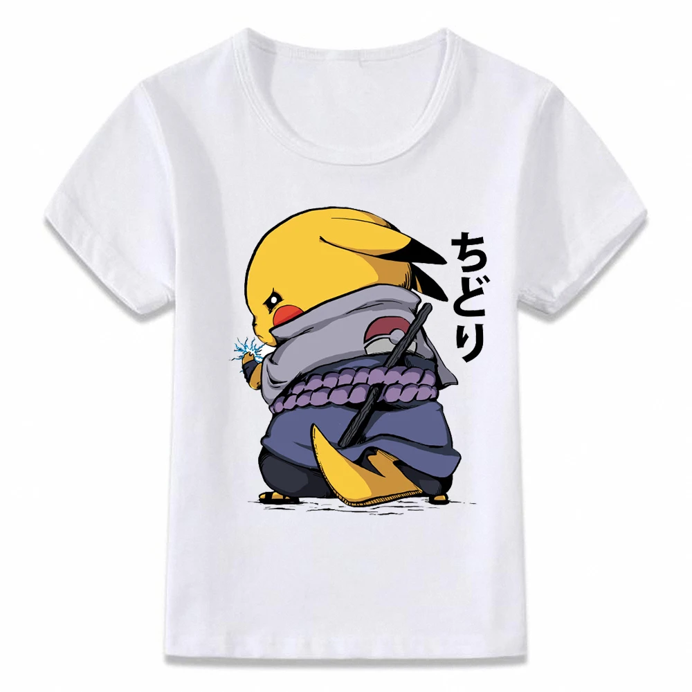 Kids Clothes T Shirt Chidori Sasuke Naruto Pikachu Pokemon T-shirt for Boys and Girls Toddler Shirts Tee oal025
Kids Clothes T Shirt Chidori Sasuke Naruto Pikachu Pokemon T-shirt for Boys and Girls Toddler Shirts Tee oal025