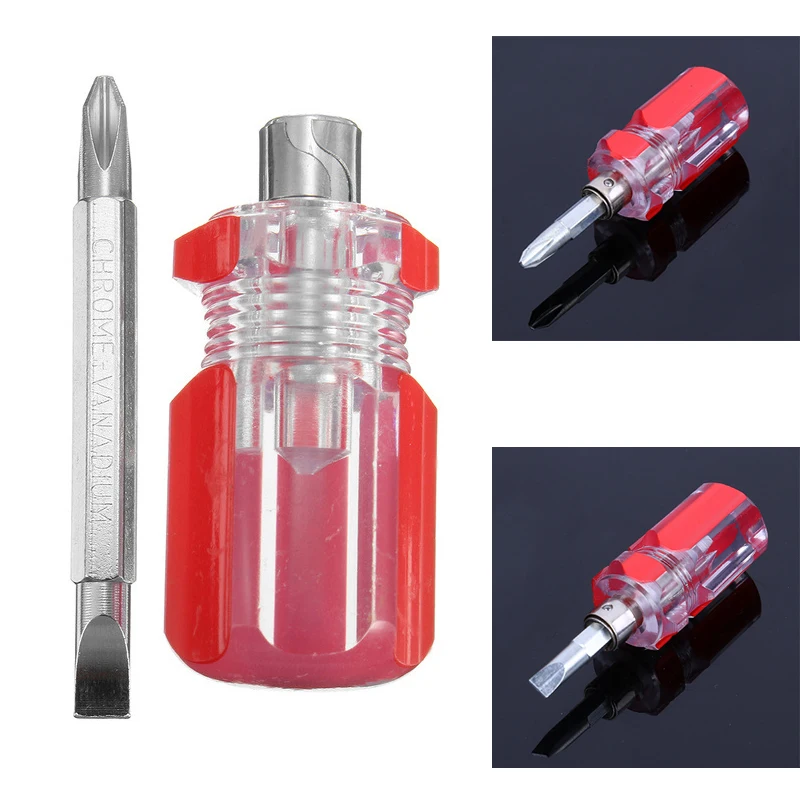 1Pc Multitool Phillips Flat Tip Torx Mini Screwdriver Cross Shaped Slotted Flat Double Head Split Screwdriver DIY Repair Tool
1Pc Multitool Phillips Flat Tip Torx Mini Screwdriver Cross Shaped Slotted Flat Double Head Split Screwdriver DIY Repair Tool