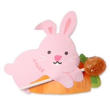 100pcs Cartoon pink rabbit Lollipop Holder Tag for Cake Pop Sucker Candy Decoration Message card
100pcs Cartoon pink rabbit Lollipop Holder Tag for Cake Pop Sucker Candy Decoration Message card