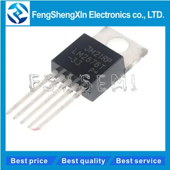 10pcs/lot LM2576T-3.3 3.3V PMIC voltage regulator DC DC switching voltage stabilizer TO-220-5
10pcs/lot LM2576T-3.3 3.3V PMIC voltage regulator DC DC switching voltage stabilizer TO-220-5