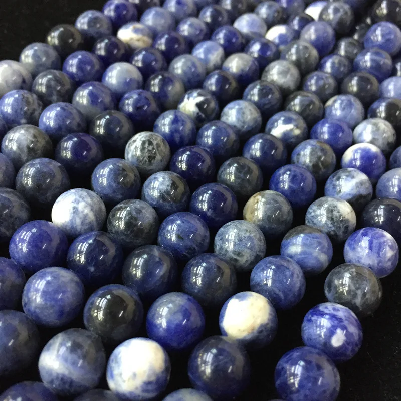 4/6/8/10mm Natural Stone Beads White Dot Blue-vein Sodalite Round Loose Beads For Jewelry Making DIY Bracelet Strand Making
4/6/8/10mm Natural Stone Beads White Dot Blue-vein Sodalite Round Loose Beads For Jewelry Making DIY Bracelet Strand Making