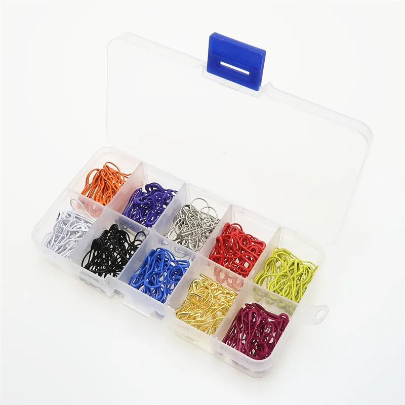 300pcs/box Calabash Shape Sewing Pins Metal Safety Clips Knitting Stitch Marker Knitting Pins Fastener Craft DIY Sewing Tools
300pcs/box Calabash Shape Sewing Pins Metal Safety Clips Knitting Stitch Marker Knitting Pins Fastener Craft DIY Sewing Tools