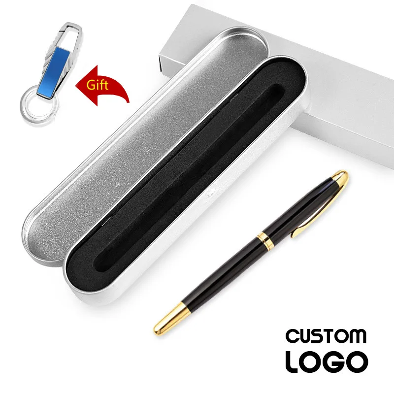 Hot High Grade Metal Ballpoint Pen Laser Engraved Name Gifts Business Ball Pen For School Office Stationery Custom Logo Pen Box
Hot High Grade Metal Ballpoint Pen Laser Engraved Name Gifts Business Ball Pen For School Office Stationery Custom Logo Pen Box