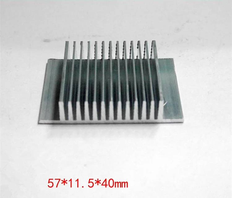 Fast Free Ship Radiator Aluminum LED Heat sink Aluminum plate/Aluminum PCB/Electronic Module 57*11.5*40mm Heatsink
Fast Free Ship Radiator Aluminum LED Heat sink Aluminum plate/Aluminum PCB/Electronic Module 57*11.5*40mm Heatsink
