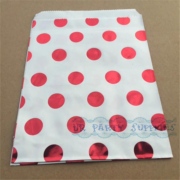 200pcs Foil Polka Dot Party Favor Bags Metallic Red Wedding Favor Candy Popcorn Cookie Bags Minnie Mouse Baby Party Bags
200pcs Foil Polka Dot Party Favor Bags Metallic Red Wedding Favor Candy Popcorn Cookie Bags Minnie Mouse Baby Party Bags