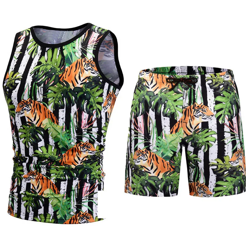 Summer Short Sets Men Casual 3d Beach Coconut Island Tiger Flamingo Diomend Printing Suits For Men Suit Sets T Shirt +Pants
Summer Short Sets Men Casual 3d Beach Coconut Island Tiger Flamingo Diomend Printing Suits For Men Suit Sets T Shirt +Pants