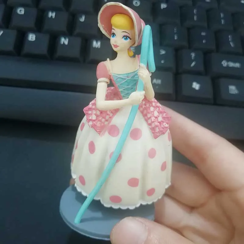 Toy Story 4 Bo Peep PVC Action Figure Toy Woody's girlfriend Figures Model Doll 8cm
Toy Story 4 Bo Peep PVC Action Figure Toy Woody's girlfriend Figures Model Doll 8cm